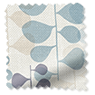 Choices Blooming Meadow Linen Blue Roller Blind swatch image