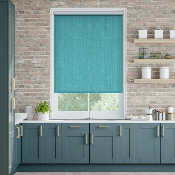 Choices Cavendish Aqua Roller Blind