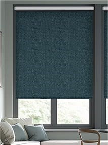 Choices Delphi Chenille Weave Agean Blue Roller Blind thumbnail image