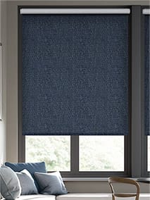 Choices Delphi Chenille Weave Cobalt Blue Roller Blind thumbnail image