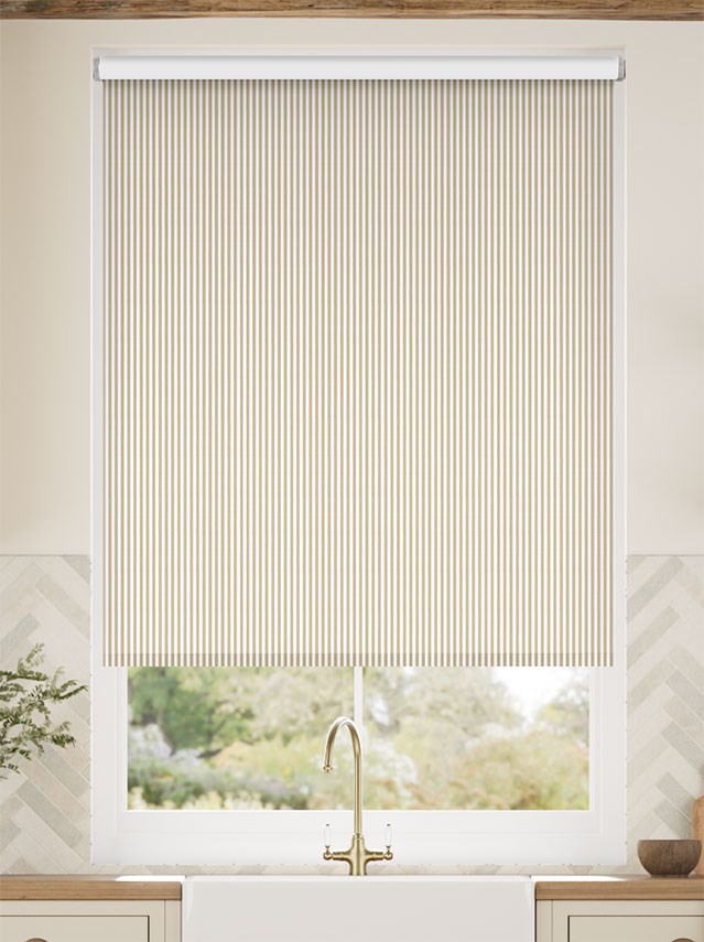 Choices Devon Stripe Sand Roller Blind thumbnail image