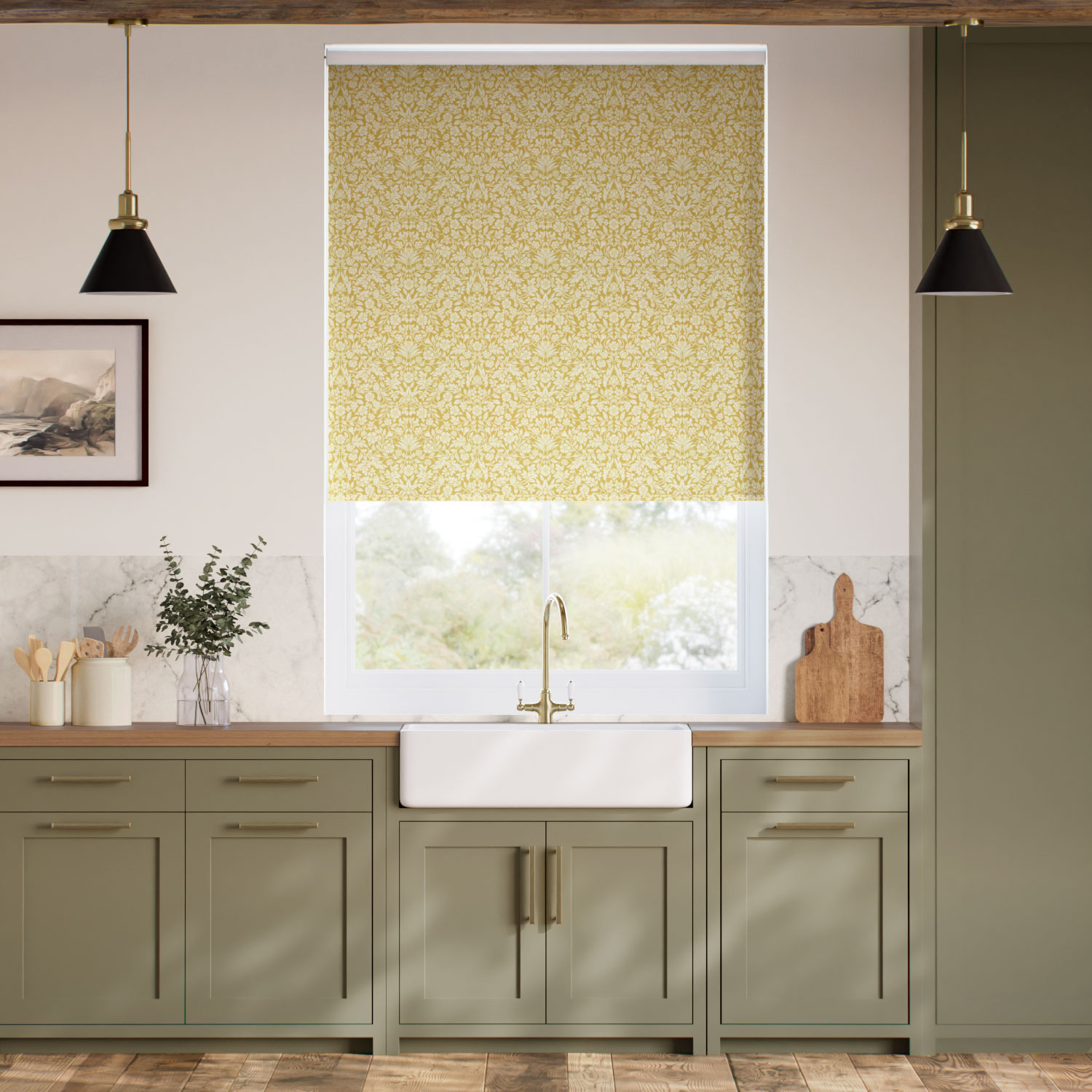 Eleni Gold Roller Blind