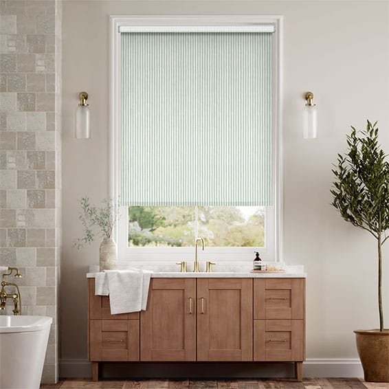 Choices Ella Stripe Mint Roller Blind