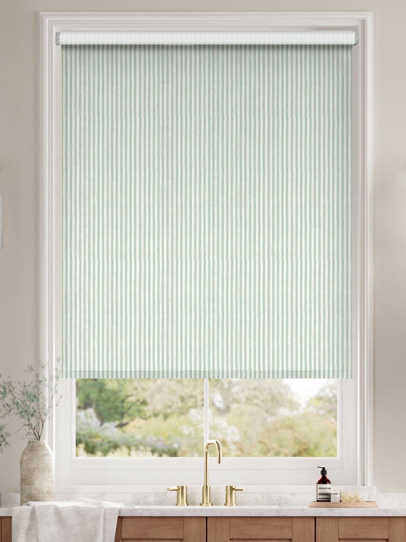 Choices Ella Stripe Mint Roller Blind thumbnail image