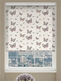 Choices Gentle Wings Linen Lollipop Roller Blind thumbnail image