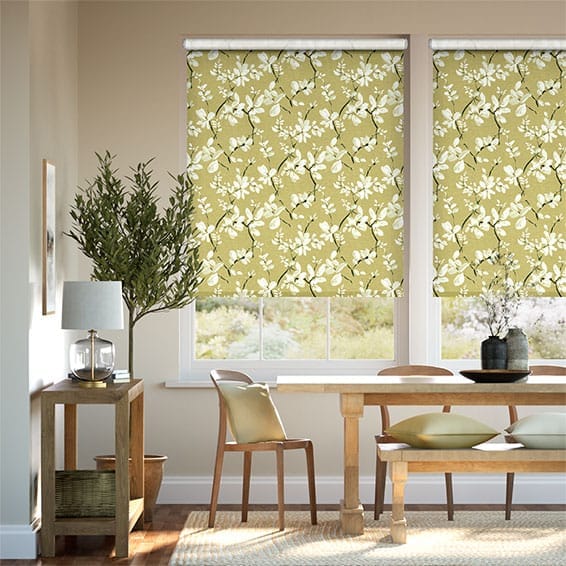 Choices Madelyn Linen Sunset Gold Roller Blind