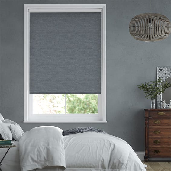 Choices Paleo Linen Winter Blue  Roller Blind