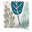 Choices Scandi Ferns Linen Ocean Roller Blind swatch image