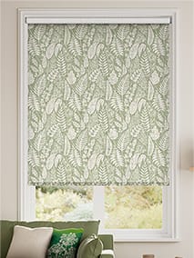 Choices Scandi Ferns Vintage Linen Sage Roller Blind thumbnail image