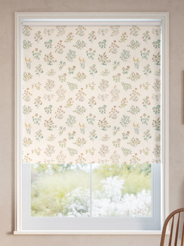 Twist2Fit Shepherdly Meadow Birch Roller Blind thumbnail image