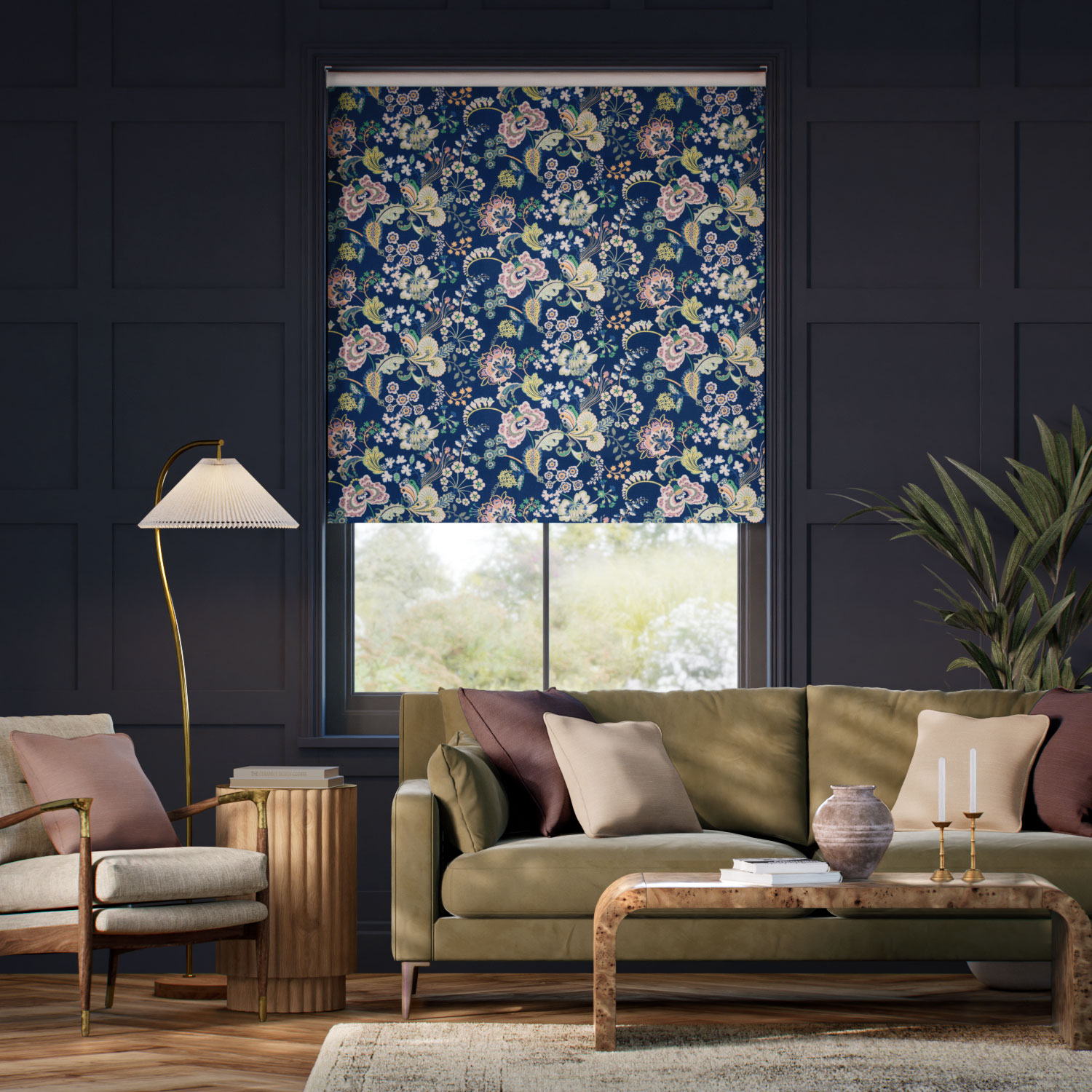 Symphony Indigo Roller Blind