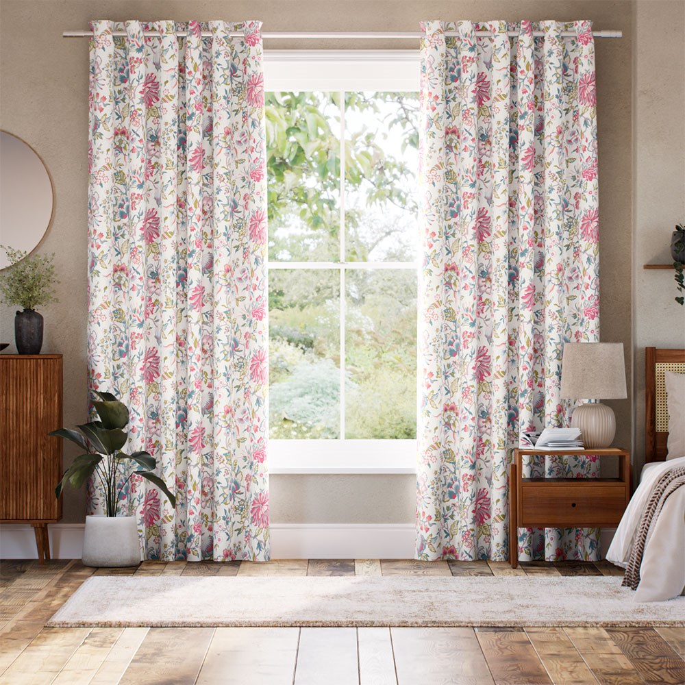 Christelle Carmine Rose Curtains thumbnail image