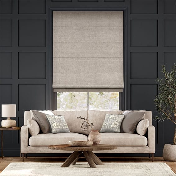 Click2Fit Cavendish Warm Stone Roman Blind