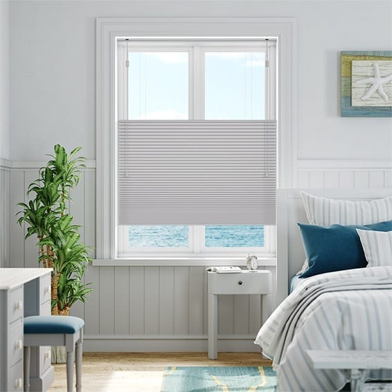 Click2Fit Thermal Duoshade Honeydew Top Down/Bottom Up Pleated Blind