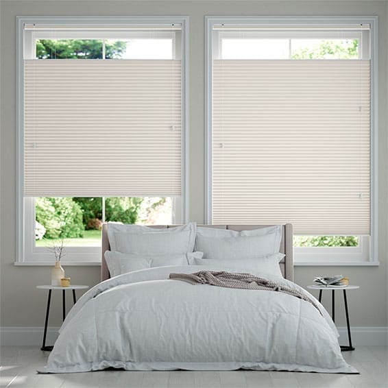 Click2Fit Thermal Duoshade Ivory Top Down/Bottom Up Pleated Blind