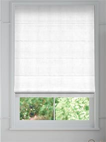 Click2Fit Felicity True White Roman Blind thumbnail image