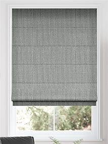 Click2Fit Paleo Linen Elephant Grey Roman Blind thumbnail image