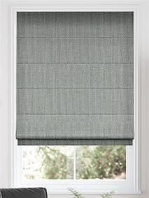 Click2Fit Paleo Linen Elephant Grey Roman Blind thumbnail image