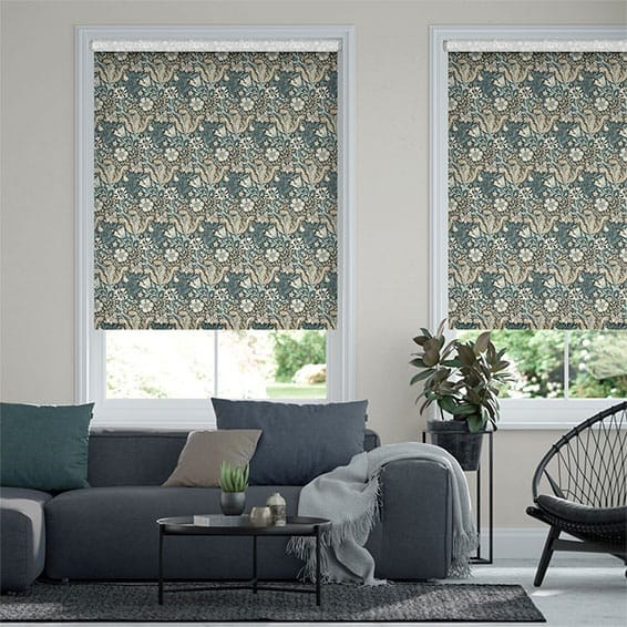 William Morris Compton Midnight Roller Blind