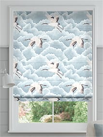 Cranes In Flight Marine Roman Blind thumbnail image