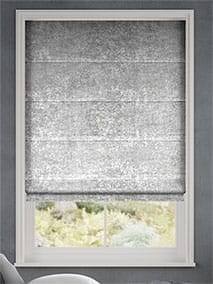 Crushed Velvet Steel Roman Blind thumbnail image