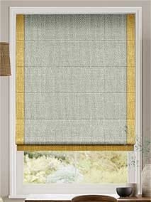 Dakota Linen Desert Gold Roman Blind thumbnail image