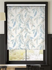 Dappled Ferns Blue Stone Roller Blind thumbnail image