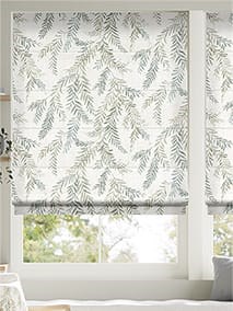 Dappled Ferns Mineral Roman Blind thumbnail image