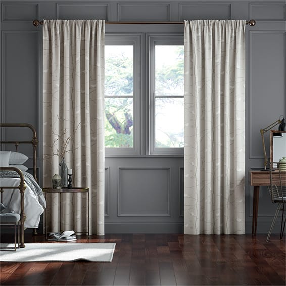 Dawn Chorus Linen Curtains