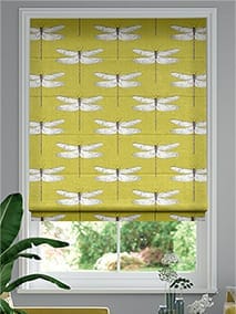 Demoiselle Ochre Roman Blind thumbnail image