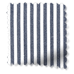 Devon Stripe Maritime Blue Roman Blind swatch image