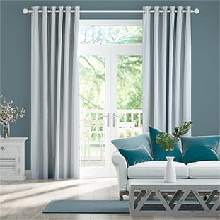 Devon Stripe Ocean Blue Curtains thumbnail image