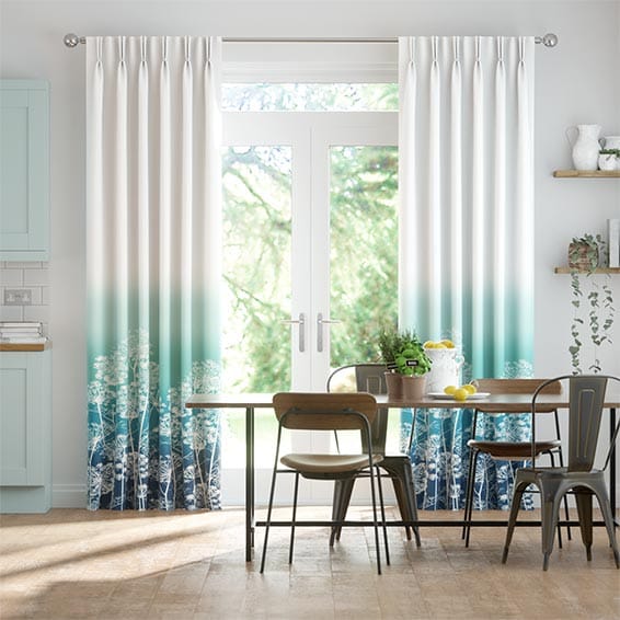 Dill Teal Curtains