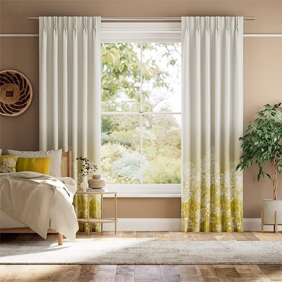 Dill Ochre Curtains