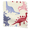 Dinosaurs Pink Curtains sample image