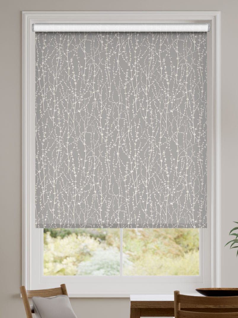 Dockleaf Dove Grey Roller Blind thumbnail image