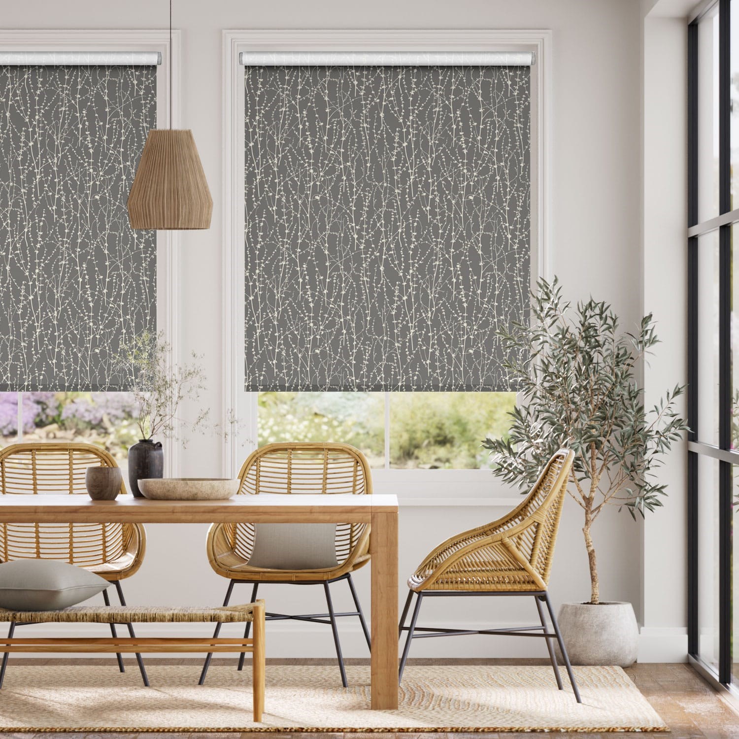 Dockleaf Storm Roller Blind