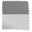 Double Roller Eclipse Mid Grey Double Roller Blind swatch image