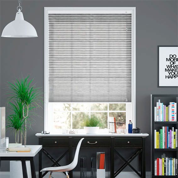 Thermal DuoLight Graphite Pleated Blind