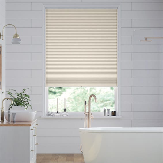 Thermal DuoShade Cordless Cornsilk Pleated Blind