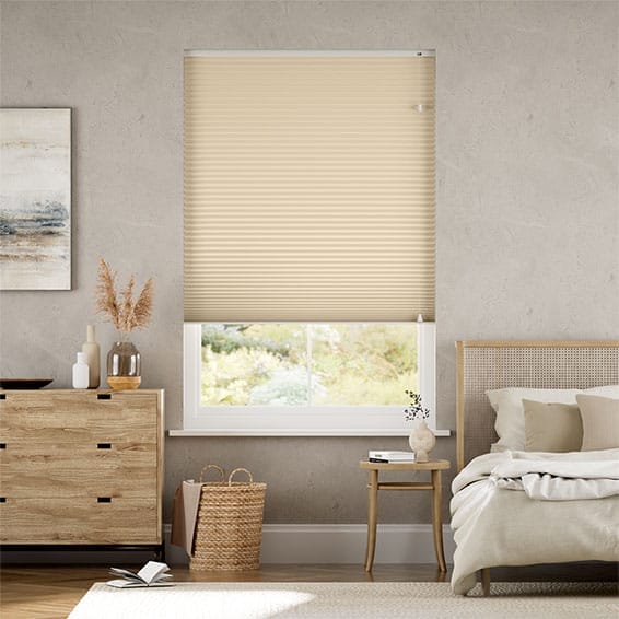 Thermal DuoShade Cornsilk Pleated Blind