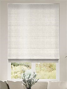 Dupioni Faux Silk Starlight Grey Roman Blind thumbnail image