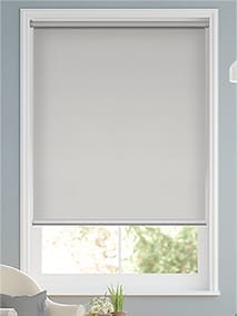 Express Twist2Fit Blackout Light Grey Easy Fit Roller Blind thumbnail image
