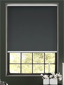 Eclipse Blackout Iron Grey Roller Blind thumbnail image