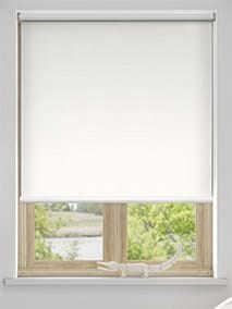 Eclipse Blackout White Roller Blind thumbnail image