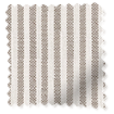 Choices Ella Stripe Cappuccino Roller Blind swatch image