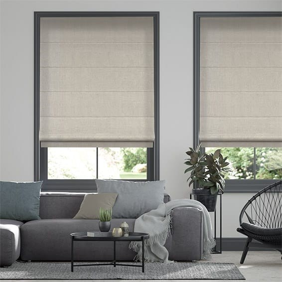 Elodie Dove Grey Roman Blind