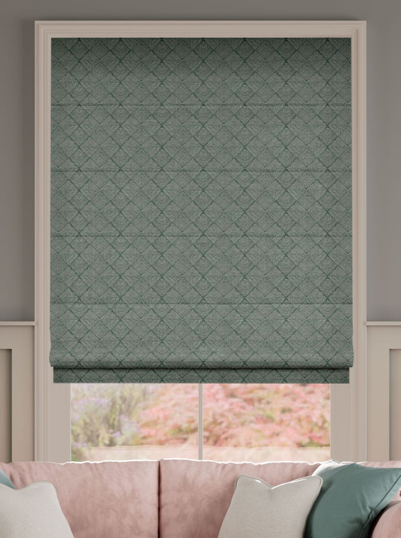 Elysee Kingfisher Roman Blind thumbnail image