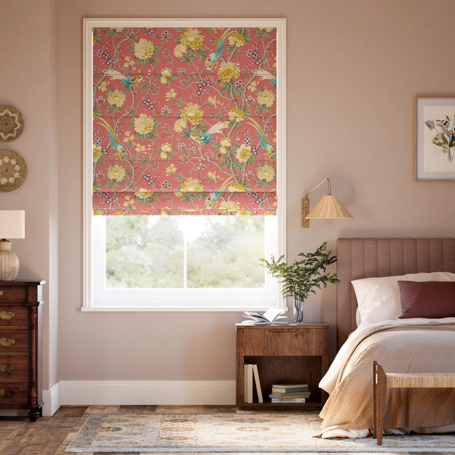 Elysian Paradise Pomelo Roman Blind