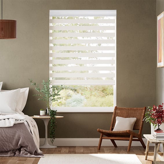 Enjoy Vanilla Zebra Roller Blind